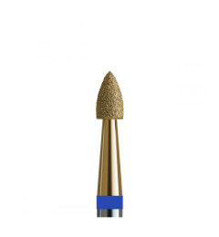 № 152 V104.243.524.023_Z (Drill Bit Diamond Flame Small 243, d = 2.3 mm, Medium Abrasive, with Zirconium Spraying)