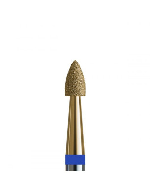 № 152 V104.243.524.023_Z (Drill Bit Diamond Flame Small 243, d = 2.3 mm, Medium Abrasive, with Zirconium Spraying)