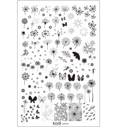 Stamping plate Plus size No. 16 (9.5x14.5 cm)