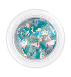 Yuki flakes for nail design, shade No.02, 0,1 g