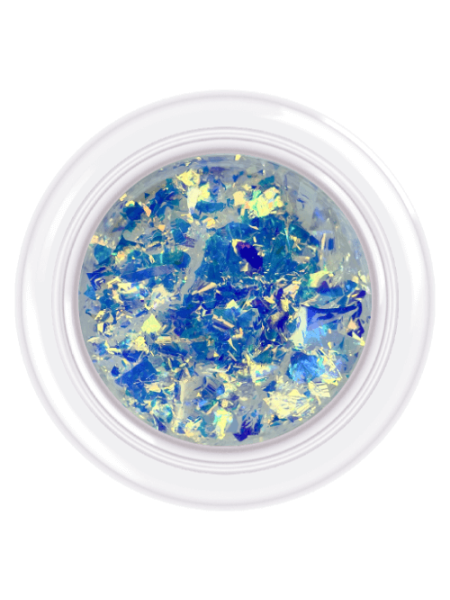 Yuki flakes for nail design, shade No.04, 0,1 g