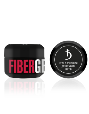 Гель с волокном для ремонта ногтей Fiber gel for repair, 12 мл