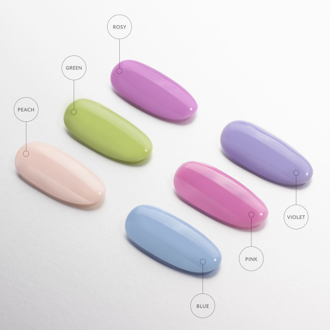 Culoare Base Gel, Violet, 7 ml