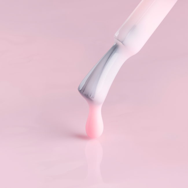 Culoare Rubber Base Gel, Pastel 05, 7 ml