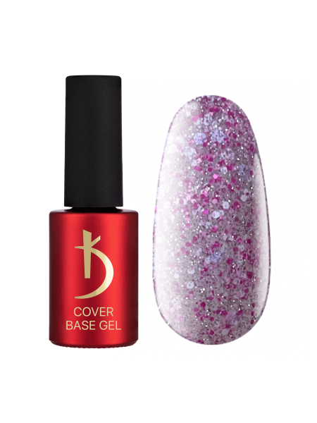 Reflective base coat for gel polish Crystal Drops 05, 7 ml