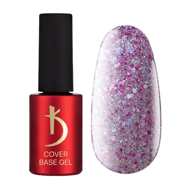 Reflective base coat for gel polish Crystal Drops 05, 7 ml