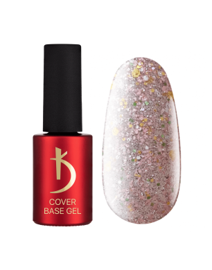 Reflective base coat for gel polish Crystal Drops 09, 7 ml