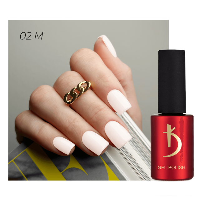 Gel polish No. 02 M, 7 ml.