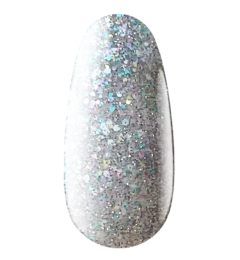 Reflective base coat for gel polish Crystal Drops 02, 7 ml