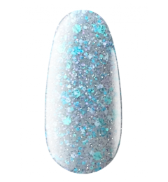 Reflective base coat for gel polish Crystal Drops 11, 7 ml