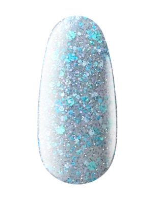 Reflective base coat for gel polish Crystal Drops 11, 7 ml