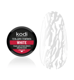 Гель для стемпинга Stamping Gel White, 4 мл