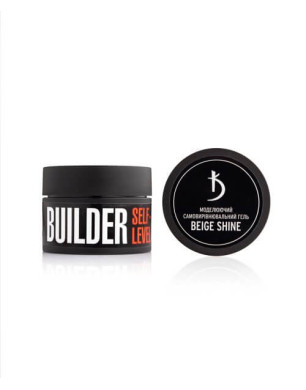 Builder self-level gel, 30 g (shade: Beige Shine)