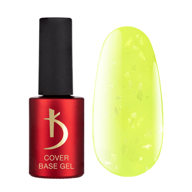 Cover Base Gel Neon Flake № 03, 7 ml 