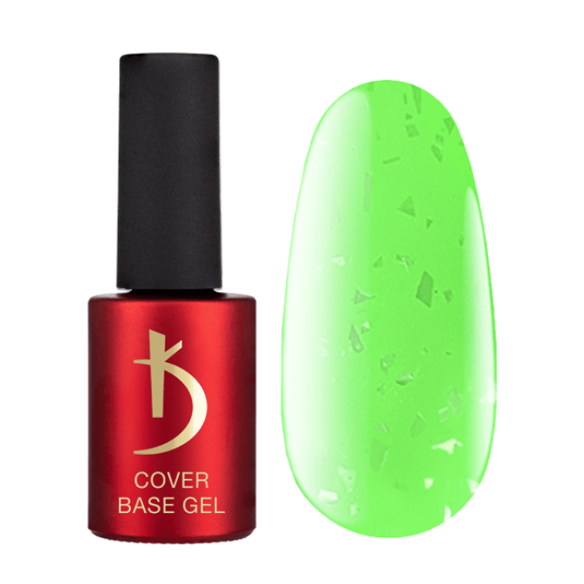 Камуфлирующая база Cover Base Gel Neon Flake № 04, 7 мл