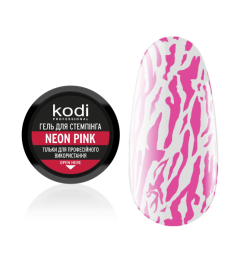 Гель для стемпинга Stamping Gel Neon Pink, 4 мл