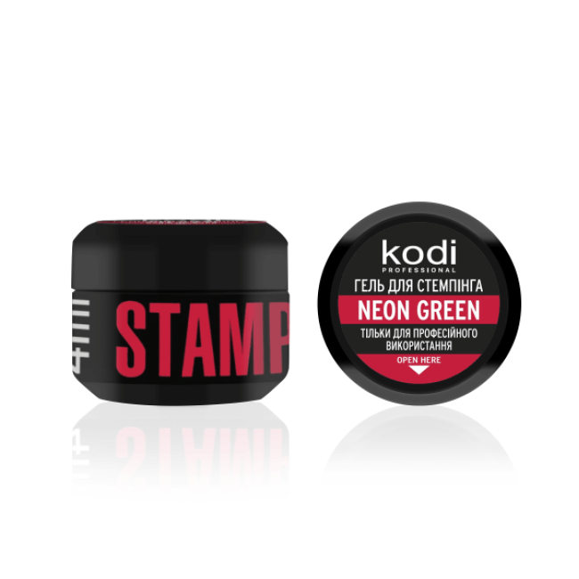 Stamping Gel Neon Green, 4 ml