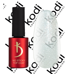 Top coat for gel polish No Sticky Sparkle, 7 ml