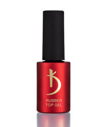 Top coat/finish din cauciuc pentru lac cu gel, 7 ml - Rubber Top Kodi profesional 