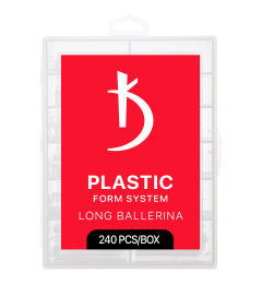 Plastic Tips Long Ballerina (240 pcs/pack)