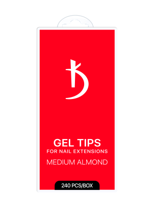 Gel Tips for Extensions MEDIUM ALMOND (240 pcs/pack)