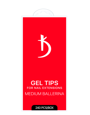 Gel Tips for Extensions MEDIUM BALLERINA (240 pcs/pack)