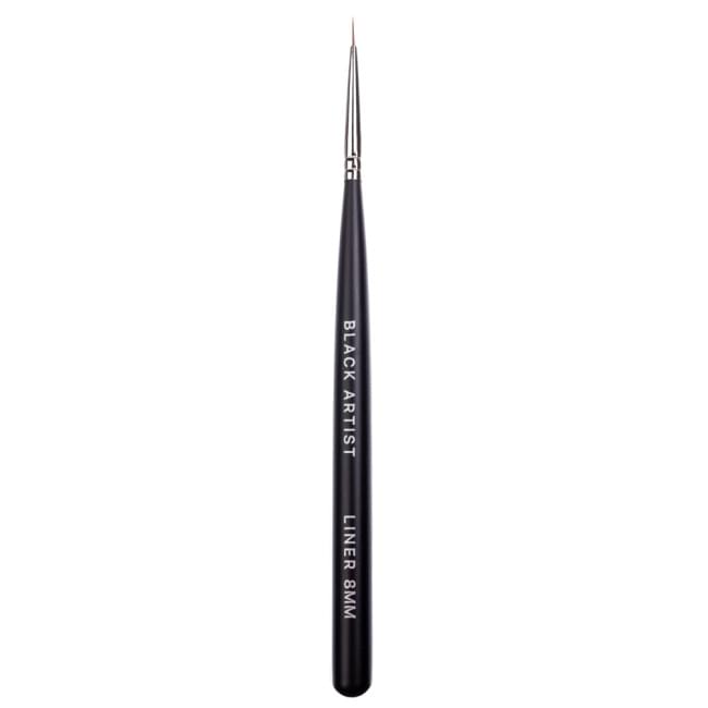 Painting Brush Liner 8mm (Handle: Black, Bristle: Nylon)