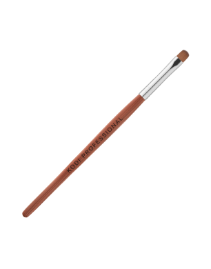 Brush for Gel Nail Modeling № 7 / E, Handle: Wooden, Bristle: Nylon