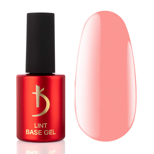 Lint base gel "Peach", 7 ml