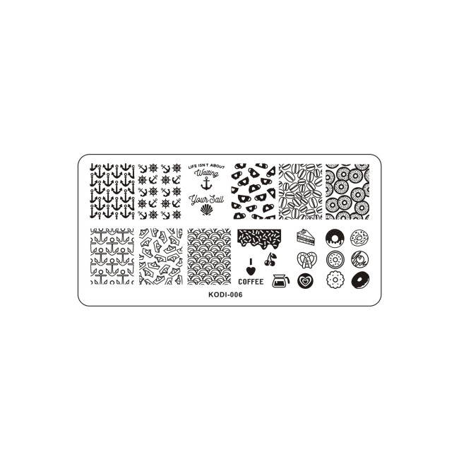 Stamping Plate KODI-006 (metal)