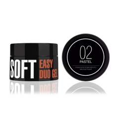 Easy Duo Gel Soft "Pastel" 02 (Acrylic-Gel), 35 g