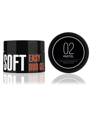 Easy Duo Gel Soft "Pastel" 02 (Acrylic-Gel), 35 g