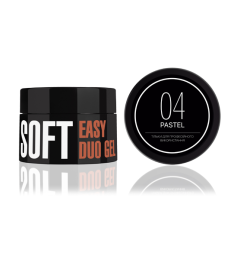 Easy Duo Gel Soft "Pastel" 04 (акрил-гель), 35 г