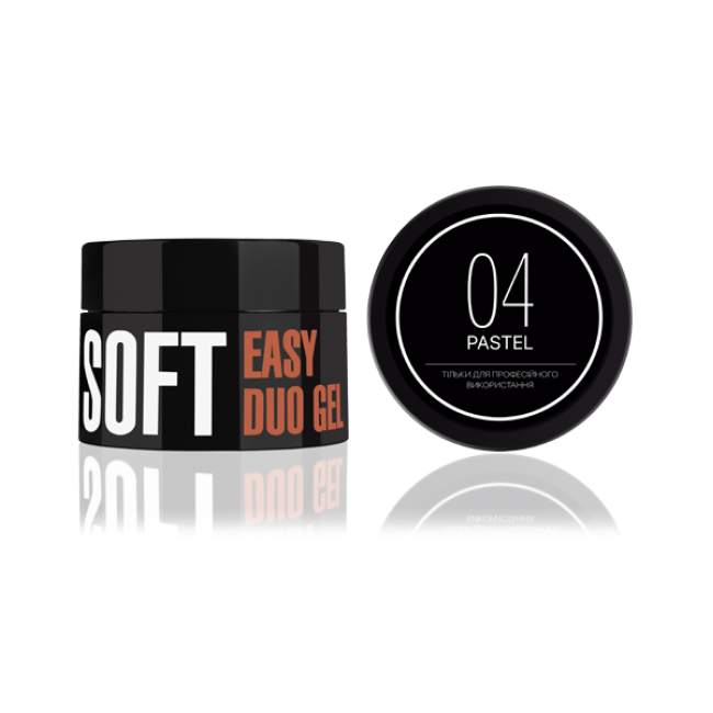 Easy Duo Gel Soft "Pastel" 04 (Acrylic-Gel), 35 g