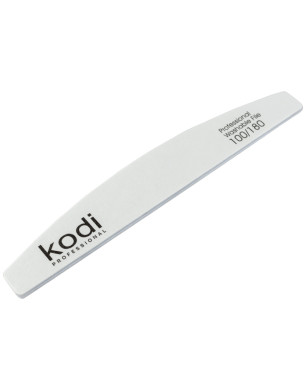 № 14 Nail File "Crescent" 100/180 (Color: White, Size: 178/28/4)