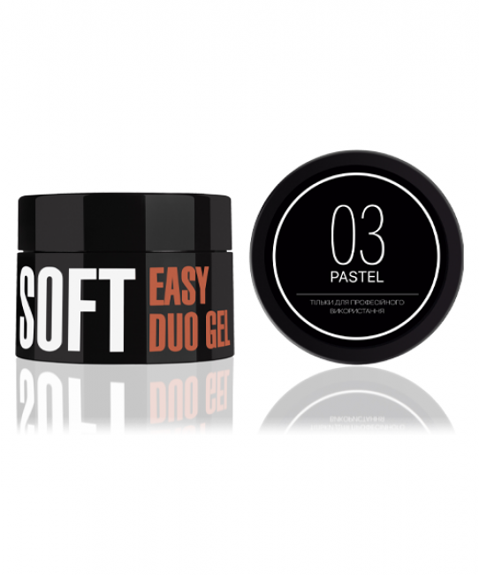 Easy Duo Gel Soft "Pastel" 03 (Acrylic-Gel), 35 g