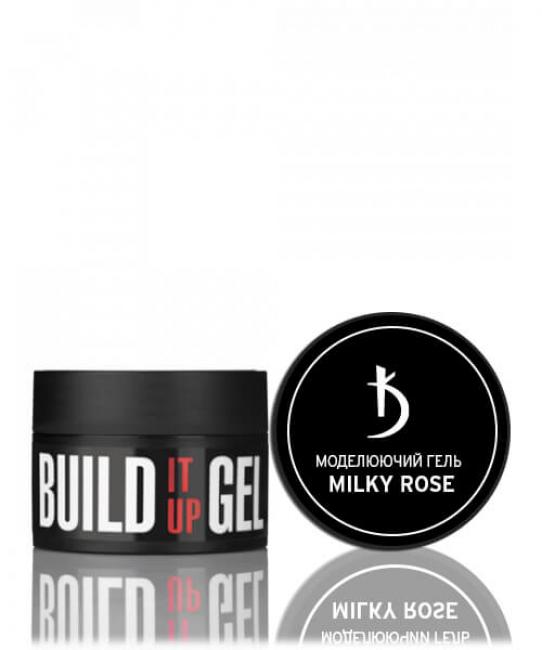 Моделюючий гель Gel Build It Up „Milky Rose”, 25 ml