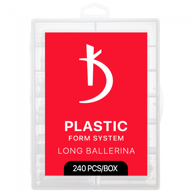 Varfuri din plastic Balerina lunga (240 buc/pachet)