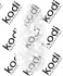 No Sticky Top Coat Kodi profesional - ART 04, 7 ml