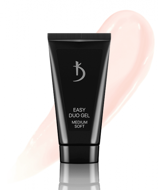 Professional sistem de gel acrilic Easy duo gel Medium Soft Art №04, 30 g