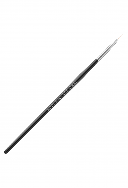 Brush for Painting in a Tube № 0 (Handle: Wooden Black, Bristle: Nylon)