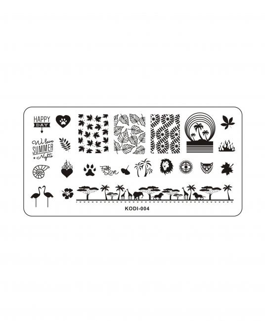 Stamping Plate KODI-004 (metal)