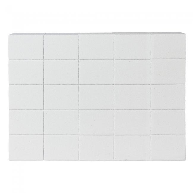 Set of Mini Buffs 120/120, Color: White (50pcs/pack)